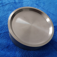 Cibles Pvd en alliage d'aluminium titane de bonne qualité/cibles de pulvérisation de titane/cible en alliage TiAl pour le revêtement 100*40MM