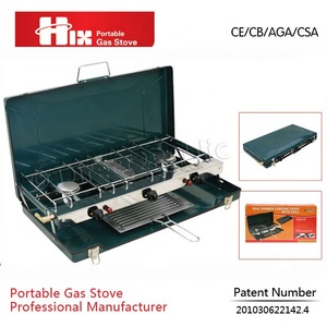 Opvouwbare roestvrij staal draagbare gasfornuis oven - Product Image 6