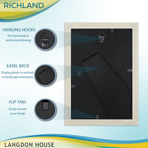 2024 taille personnalisée 8X10 PS ensemble de cadres photo en plastique nouvelle décoration murale de bureau noir; cadre miroir en bois argenté cadre photo Offre Spéciale - Product Image 5