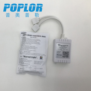 Poplor Smart <b>Led</b> <b>Light</b> Control Box App Control 5V 24V For <b>Led</b> Strip <b>Lights</b> - Product Image 4