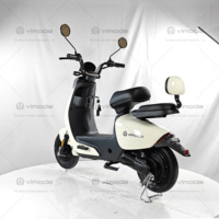 VIMODE 500W 48V Trottinette Électrique en Promotion, Vélo de Ville Populaire pour Adultes avec Pédales, Vélo Électrique de Banlieue Homologué pour la Route