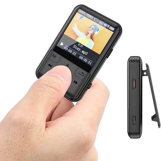 Mini Portable MP4 1.54'' MP3 Player Touch Key 8GB HiFi Video Photo Radio FM Recording