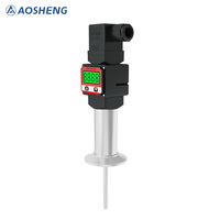 Transmetteur sanitaire intelligent multifonction, capteur de température, affichage LED, RS485, OEM/ODM, USB, acier inoxydable, IP68, précision de 0,5%