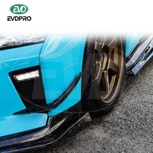Alerones Delanteros de Fibra de Carbono Forjada Estilo EVD para Nissan GTR R35 Eba 2017-2021 - Product Image 2