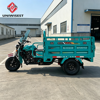 Tricycle de fret à moteur refroidi par air, fabrication sur mesure, robuste, autonomie de 400 km, pour service de livraison de marchandises en zones rurales isolées