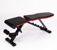 Équipement de fitness pour la maison, haltères métalliques réglables, banc d'exercice pliable, portable, sûr, charge maximale de 120 kg