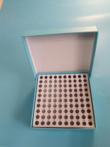 Sıcak satış tek kullanımlık plastik donma 0.5ml 2ml Cryovial santrifüj tüp 100 iyi kağıt dondurulmuş tüp kutusu - Product Image 2