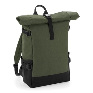 Échantillon gratuit Fabrication durable Sac à dos extensible écologique Roll-Top Sac étanche tendance Roll-Top - Product Image 3