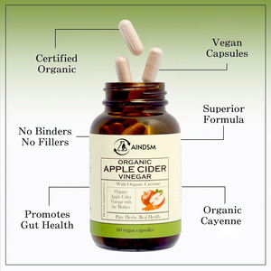 Private Label ACV Capsules for Weight Management Herbal Appetite Suppressant with Apple Cider Vinegar Vitamin Enzyme for Adults - Product Image 4