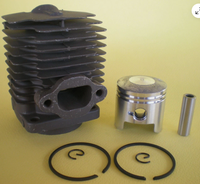 Kit de piston de cylindre de tondeuse à gazon 40 mm adapté à Robin Subaru EC04 NB411 40. Pièces détachées pour débroussailleuse 2CC