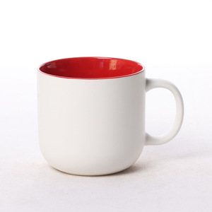 แก้วเซรามิกสองสี ดีไซน์เรียบง่าย ความจุเยอะ เหมาะสำหรับใช้ในบ้าน ไอเดียของขวัญ - Product Image 4