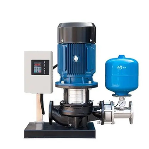 Pompe industrielle verticale Hobanm-TD 15 CV pour circulation d'eau froide et chaude, surpresseur 15 kW - Product Image 1