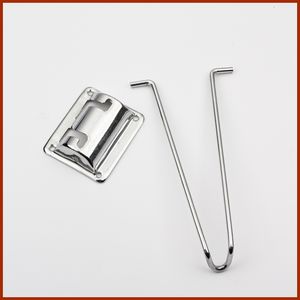 Anti-graffio colorato mobili per la casa tavolo in acciaio <span class=keywords><strong>hardware</strong></span> in metallo della forcella di legno gambe del tavolo pieghevole - Product Image 2