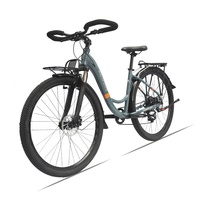 Vélo de tourisme longue distance HULDA 29 pouces 9 vitesses, guidon papillon en alliage d'aluminium pour manettes de vitesse M2000, VTT