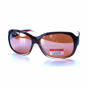Lunettes de soleil polarisées à verres dégradés Clip-on pour lunettes de vue Monture en titane Réduire l'éblouissement - Product Image 1