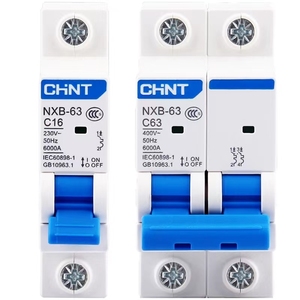 <span class=keywords><strong>CHINT</strong></span> ของแท้1P AC DC MCCB MCB <span class=keywords><strong>NB1</strong></span>-<span class=keywords><strong>63DC</strong></span> NXB-63สำหรับบ้านแสงสว่างระบบสุริยะ100% - Product Image 1