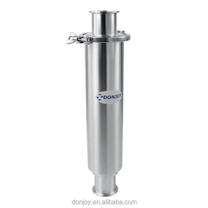 DONJOY agua bebida sanitaria SS304 316l filtro recto precio de fábrica