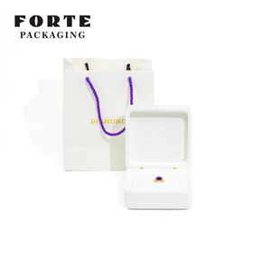 FORTE Jewelry <b>Gift</b> Set Ear Ring Large square Suede Jewellery Packaging <b>Boxes</b> for <b>Earrings</b> Rings Supplies for Jewelry - Product Image 4