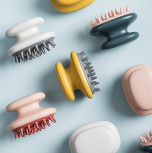 Meilleure Vente Nouvelle Brosse de Massage du Cuir Chevelu en Silicone pour le Bain et le Shampooing - Product Image 2