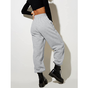 <span class=keywords><strong>Pantaloni</strong></span> da Jogging da Donna Personalizzati, Traspiranti, a Vita Media, Tinta Unita, <span class=keywords><strong>con</strong></span> <span class=keywords><strong>Elastico</strong></span> <span class=keywords><strong>in</strong></span> Vita, Modello Regular per Attività Sportive - Product Image 2