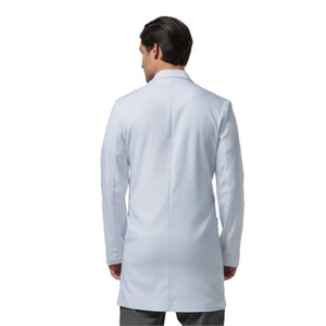 Nuovo <span class=keywords><strong>camice</strong></span> da laboratorio da <span class=keywords><strong>uomo</strong></span> estivo in esclusiva divisa medica Color Rayon per uso ospedaliero stampato modello OEM - Product Image 4