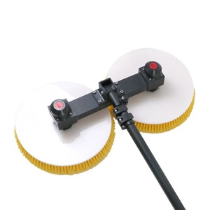 Brosse de nettoyage photovoltaïque à double tête GBSV001, légère et portable, facile à utiliser, nettoyeur photovoltaïque manuel - Product Image 1