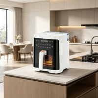 Freidora de Aire Multifuncional Anbolife de 5.7L, 1400W, Control Digital de 80 a 200 Grados, Freidora de Aire Doméstica, OEM ODM