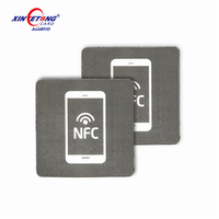 Stiker NFC Aplikasi Ponsel, NFC Anti Logam RFID Tag NFC Pencetakan Kustom