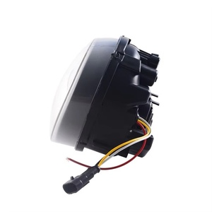 Yongjin ไฟหน้า LED พร้อมแหวนฮาโลเจนสำหรับ <span class=keywords><strong>Vespa</strong></span> GTS 200 300 - Product Image 4
