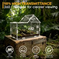 Vente en gros d'usine : Maison numérique holographique personnalisée pour animaux de compagnie avec nom et dates, affichage lumineux LED en acrylique commémoratif personnalisé