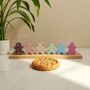 Bougies parfumées à la cire de soja de luxe pour Noël et la décoration de la maison. - Product Image 4