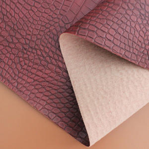 जूते बैग और सोफे के लिए फर्नीचर सजावट के लिए फर्नीचर सजावट के लिए कृत्रिम चमड़े की शीर्ष गुणवत्ता वाले pvc मगरमच्छ नकली चमड़े - Product Image 4