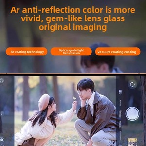 Miếng dán bảo vệ <span class=keywords><strong>camera</strong></span> iPhone 17 Pro Max, chống bụi, chống rơi, họa tiết sợi <span class=keywords><strong>carbon</strong></span> giả, mờ HD, 17PRO MAX PM - Product Image 5
