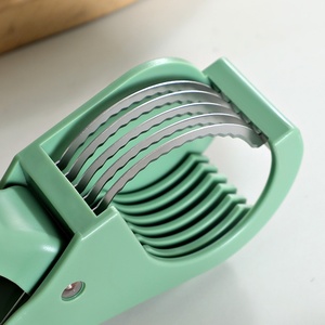 Wholesale Salad Cutter Portable Manual Stainless Steel Blades Fruit <b>Vegetable</b> Slicer Sustainable Kitchen Tool Press Banana - Product Image 3