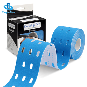 Plester Kinesiologi Xingda Custom 5cm Pre Cut Pereda Nyeri Otot Pelindung Lutut untuk Fitness dan Olahraga - Product Image 1