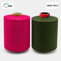 Hilo de Nylon Teñido en Masa Sin Residuos de Tinte, Hilo PA6 Teñido en Solución, Uniformidad de Color Superior, Hilo para Tejer y Coser