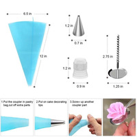 69 Pcs Plastique Gâteau Décoration Fournitures Kit Maison Cuisine Cuisson Pâtisserie Buse Outils Ensemble