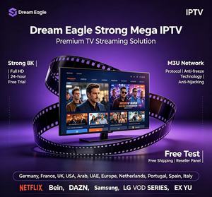 Plateforme de revendeur de streaming stable, liste de lecture M3U, essai gratuit de 24h, technologie anti-blocage, Dream Eagle Strong TREX Diamond EU Wholesale - Product Image 5