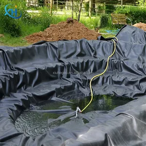 HDPE geombrane liner kolam liner untuk menambang waduk kolam ikan udang HDPE pertanian