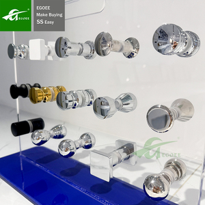 Foshan Factory Großhandel Custom Hochwertige Edelstahl 304 Modernes Badezimmer zubehör Glass chiebetür Scheunentor - Product Image 5