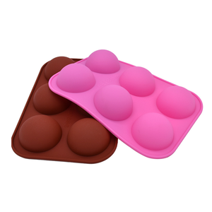 100% Food-grade 6 Holes DIY Silicone <strong>Mold</strong> <strong>Wholesale</strong> Baking Silicone Chocolate <strong>Molds</strong> - Product Image 4