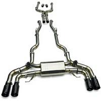 Échappement Catback en acier inoxydable avec X-pipe pour BMW M850i G14 pré-LCI