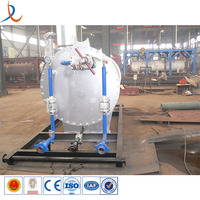 Équipement de chauffage industriel indirect/chauffe-veste d'eau/chauffage indirect monté sur patins