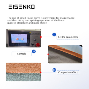 Best Supplier for New High Quality EISENKO Motor-Driven 220V Seamless Curtain Bonding <b>Splicing</b> <b>Machine</b> with 1 Year Warranty - Product Image 4