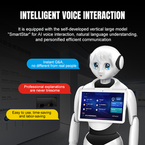 Robot Guide Intelligent Alice pour Expositions, Robot d'Exposition Intelligent avec Lidar SLAM et Planification d'Itinéraire Autonome pour Musées - Product Image 3