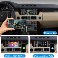 Kit de Interfaz de Módulo Decodificador Inalámbrico Apple CarPlay y Android Auto para Land Rover Jaguar Denso