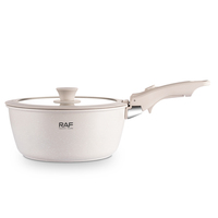 Ensemble de 3 casseroles en aluminium RAF, Juego De Ollas, 24 cm, poêles antiadhésives, pour la cuisine familiale