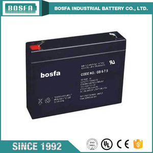 充電式密封バッテリーセル<span class=keywords><strong>6V</strong></span> <span class=keywords><strong>7.5Ah</strong></span>無料小型ポータブルUPS家電バッテリーホームセキュリティシステム用 - Product Image 6