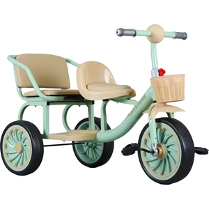 Nouveau modèle <span class=keywords><strong>Tricycle</strong></span> <span class=keywords><strong>pour</strong></span> enfants à <span class=keywords><strong>double</strong></span> siège <span class=keywords><strong>Tricycle</strong></span> à trois roues <span class=keywords><strong>pour</strong></span> bébés <span class=keywords><strong>pour</strong></span> enfants-Vente en gros - Product Image 3