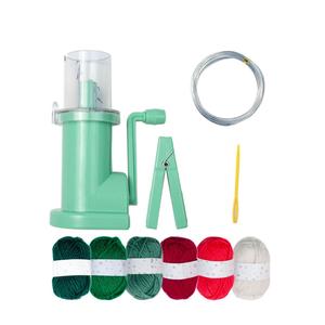 Tessitore a mano macchina per maglieria manuale per cucire artigianato all'uncinetto 6 colori Set di filati per uso domestico-per guanti modelli di calzini